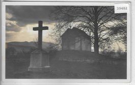 Auf der Insel Ufenau - Kreuz u. Kapelle