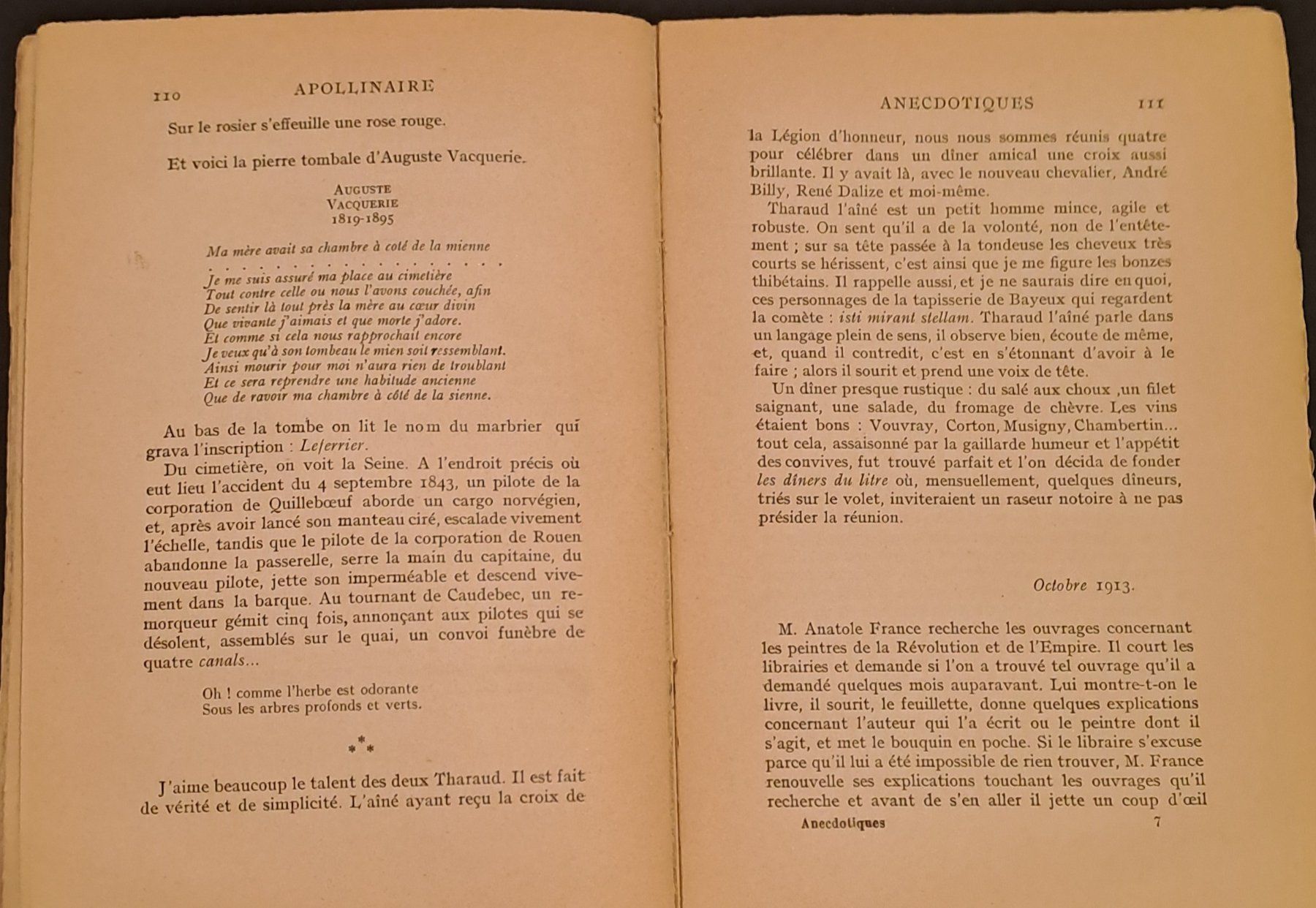 Libri: Apollinaire: "Anecdotiques" – Usato da Lausanne venduto da jol75 1