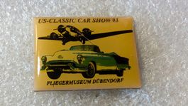 Ansteckpin 171: Fliegermuseum Dübendorf US Car Show 1993