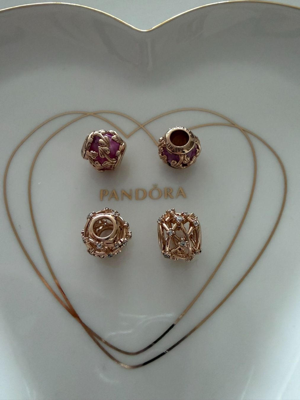 Pandora Ciondoli: Pandora Charms - Murano Roségold – Nuovo (secondo la descrizione) da Othmarsingen venduto da Pandabaerchen 1