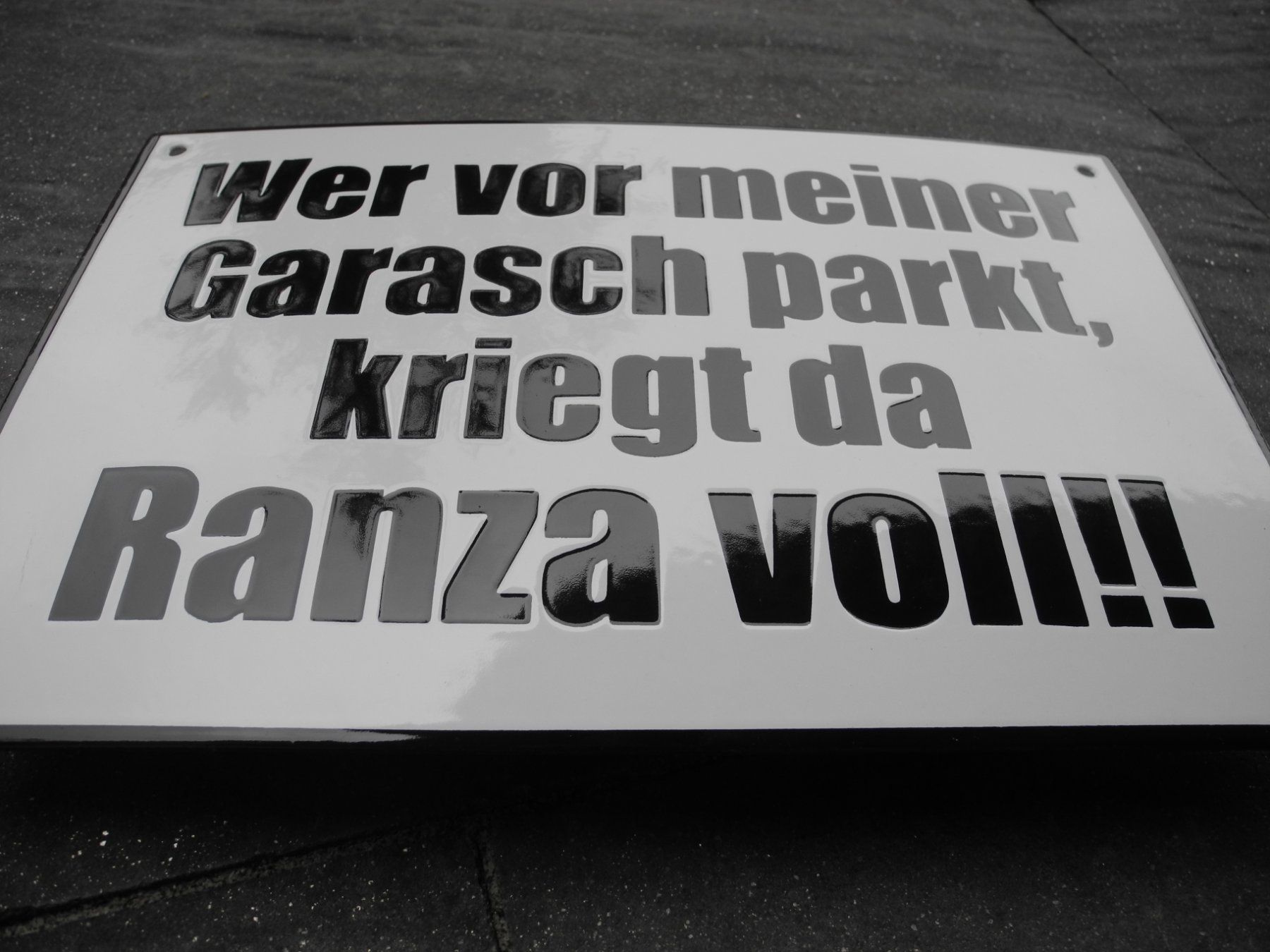 Insegne: WARNUNG!! EMAILSCHILD – Nuovo (secondo la descrizione) da Reinach AG venduto da Huckleberrysix 3