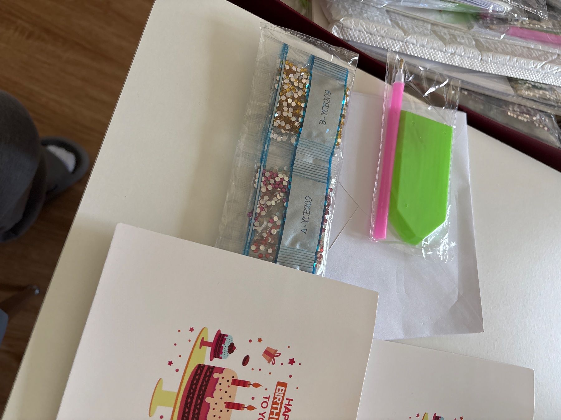 Kit bricolage: Karten Diamond Painting – Nuovo (secondo la descrizione) da Amriswil venduto da SCHLOSSGEISTLI 3