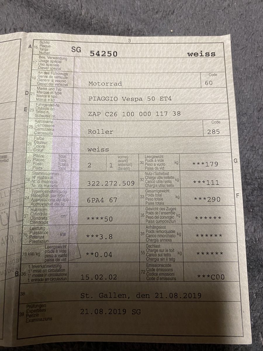 Piaggio Strada: Vespa  – Usato da Winikon venduto da r1952 6