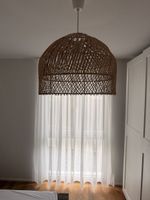 Deckenlampe Rattan Geflecht Natur