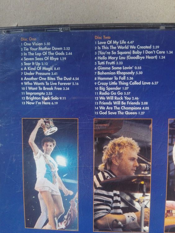 Queen - Live at Wembley'86  (2-CD Box Set)       ©'1992 5