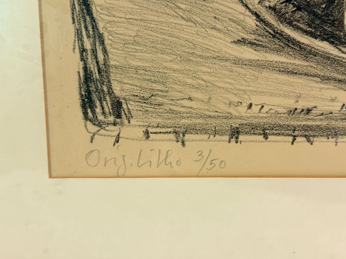 Grafica & Litografie: Hans Wolf - Orig. Lithographie – Usato da Solothurn venduto da NUVICO 2