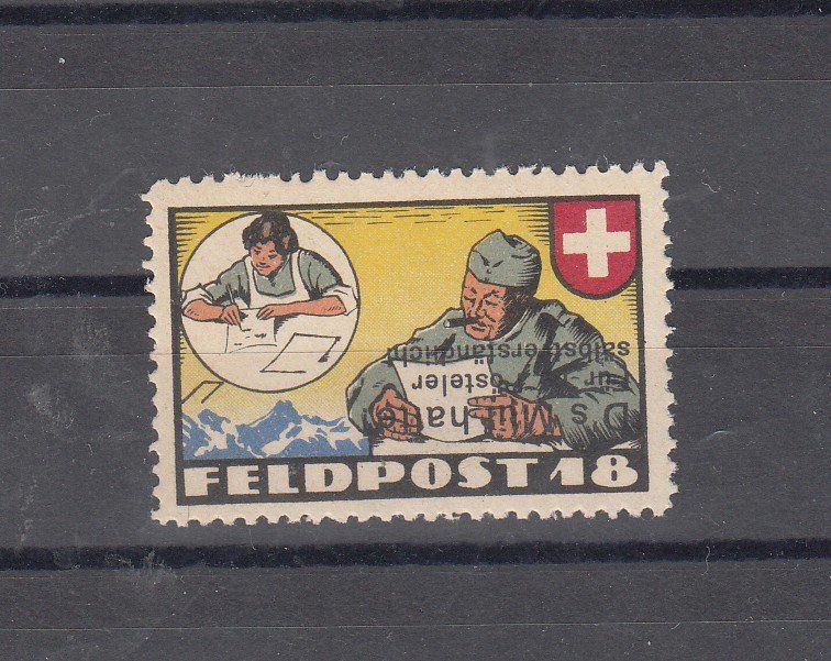 Tous les timbres: Feldpost 12B/1** Feldpost 18 Kat.100.- – D'occasion à Herrliberg par Lfrifda