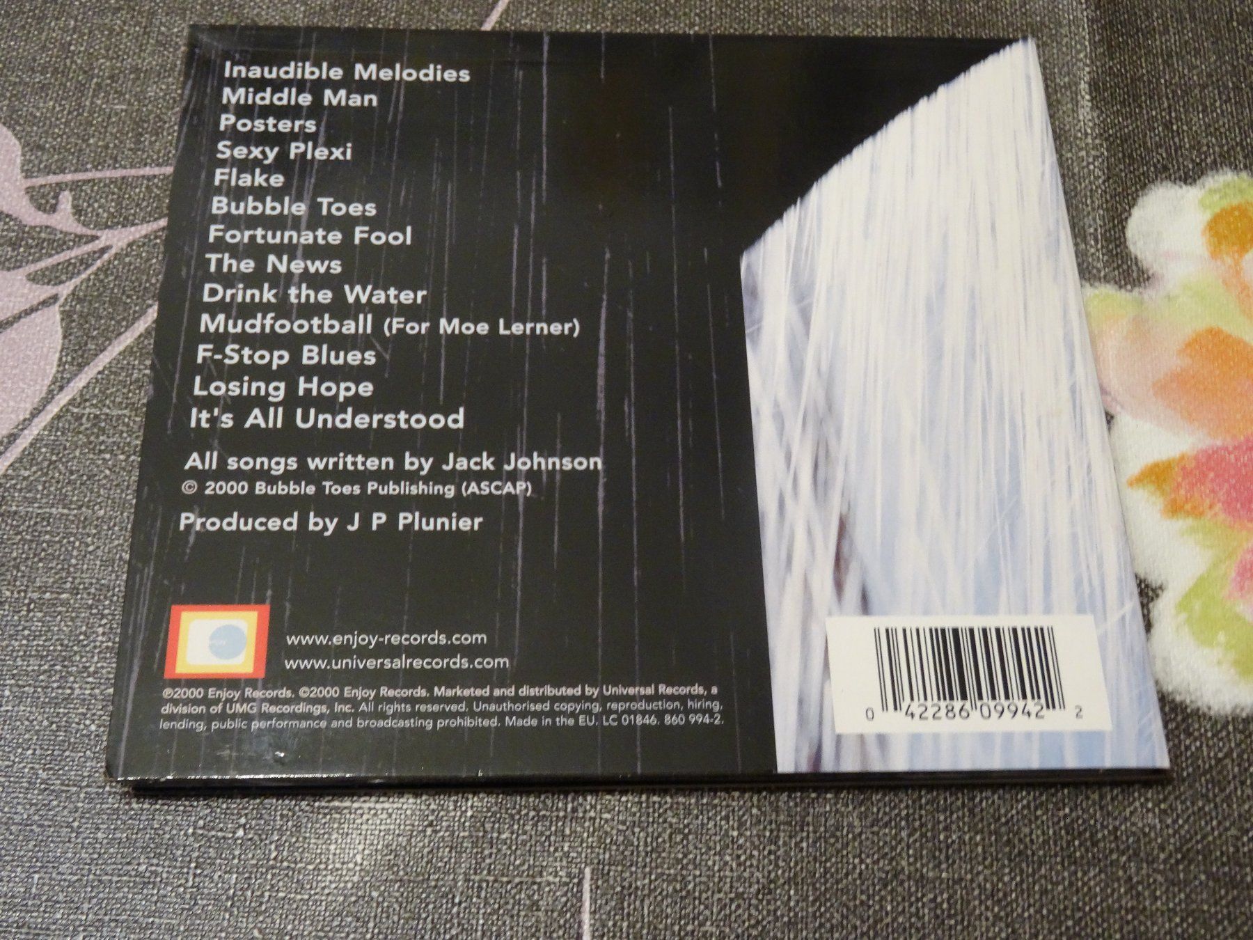 CD: Jack Johnson - Brushfire Fairytales CD – Usato da Olten venduto da Disc-Ausverkauf 1