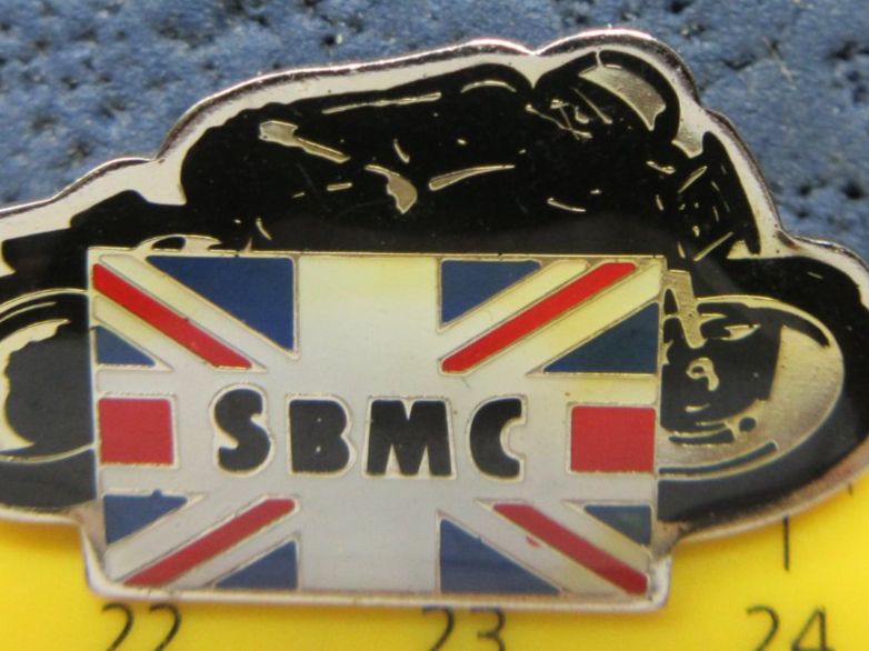 Plaketten & Abzeichen: SBMC MOTORRAD RACING PIN ENGLAND BRITISH – Gebraucht aus Ettingen von Hausi4711 1