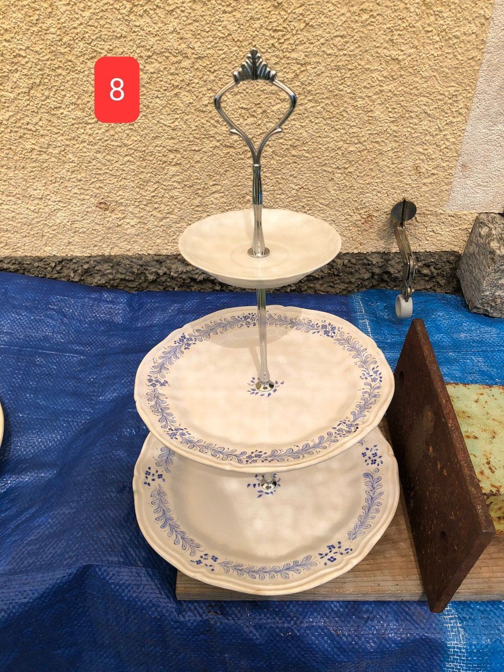 Set di piatti: Alzatina tripla (8) – Usato da Melano venduto da H-Sara