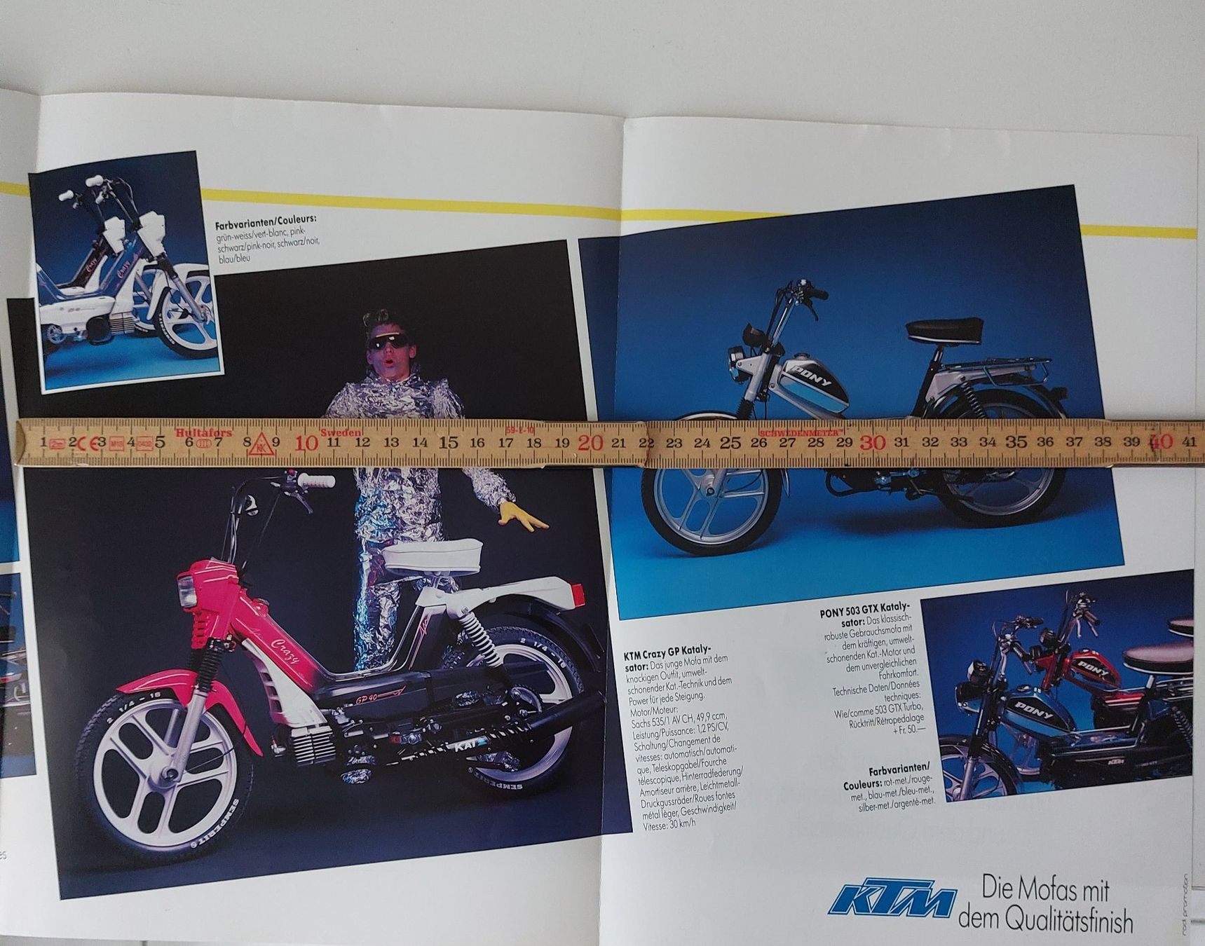 KTM Documenti: Prospekt Mofa KTM Grazy Pony 503 – Usato da Schenkon venduto da TG10 2