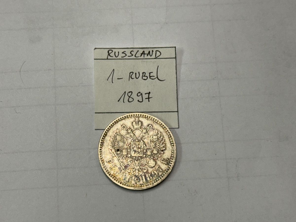 Tutti le monete: Russland 1 Rubel 1897   – Usato da Zürich venduto da daki81