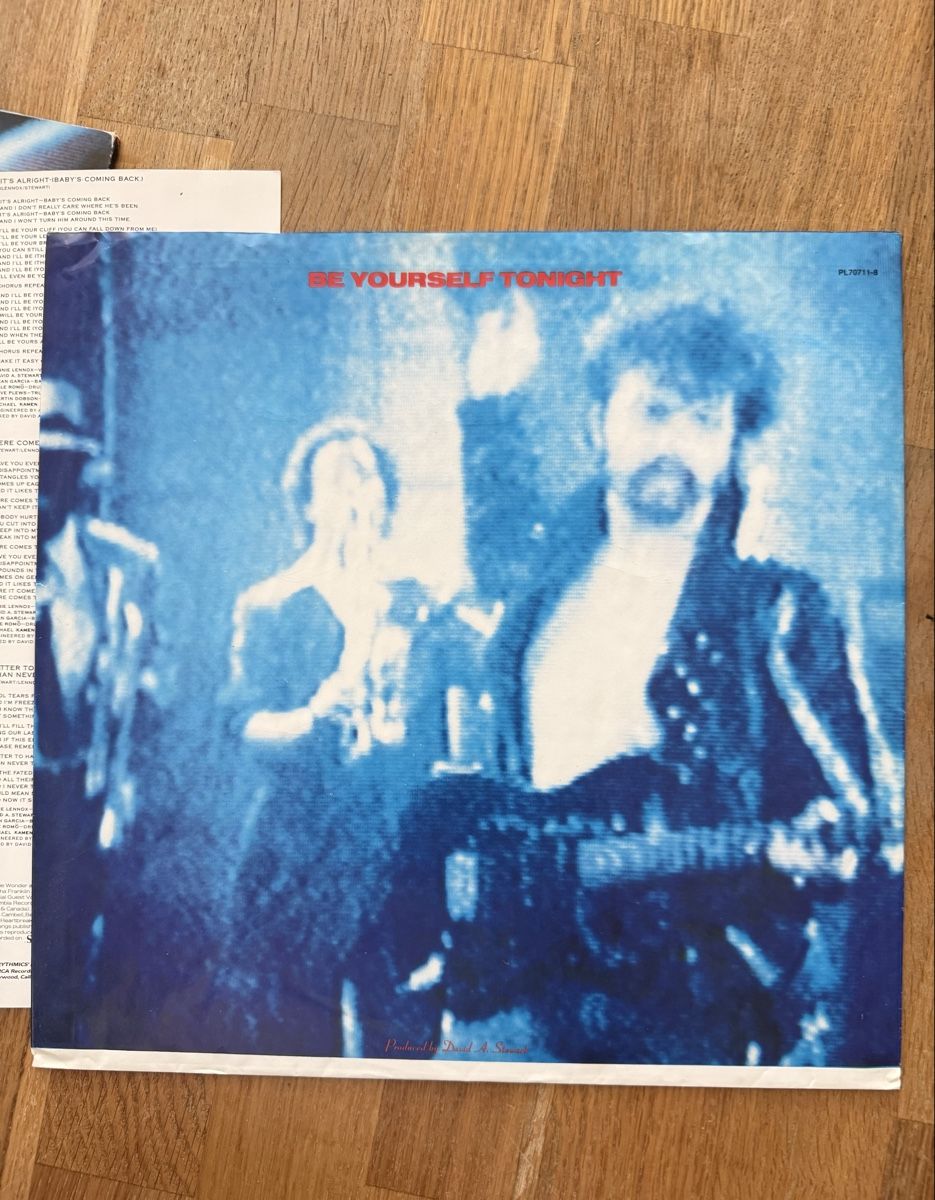 Dischi in vinile: Eurythmics Be Yourself Tonight Vinyl LP – Usato da Goldach venduto da Donpancho 5
