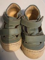 Naturino Kindersandalen Leder grün, gebraucht, Grösse 21