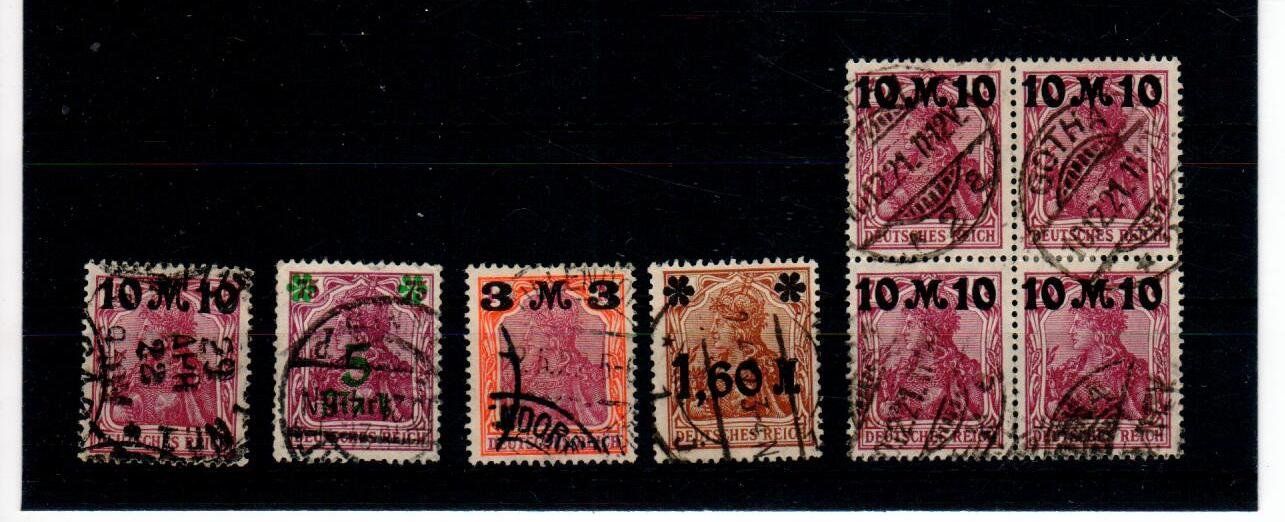 Alle Briefmarken: deutsches Reich – Gebraucht aus Wolhusen von Curver9
