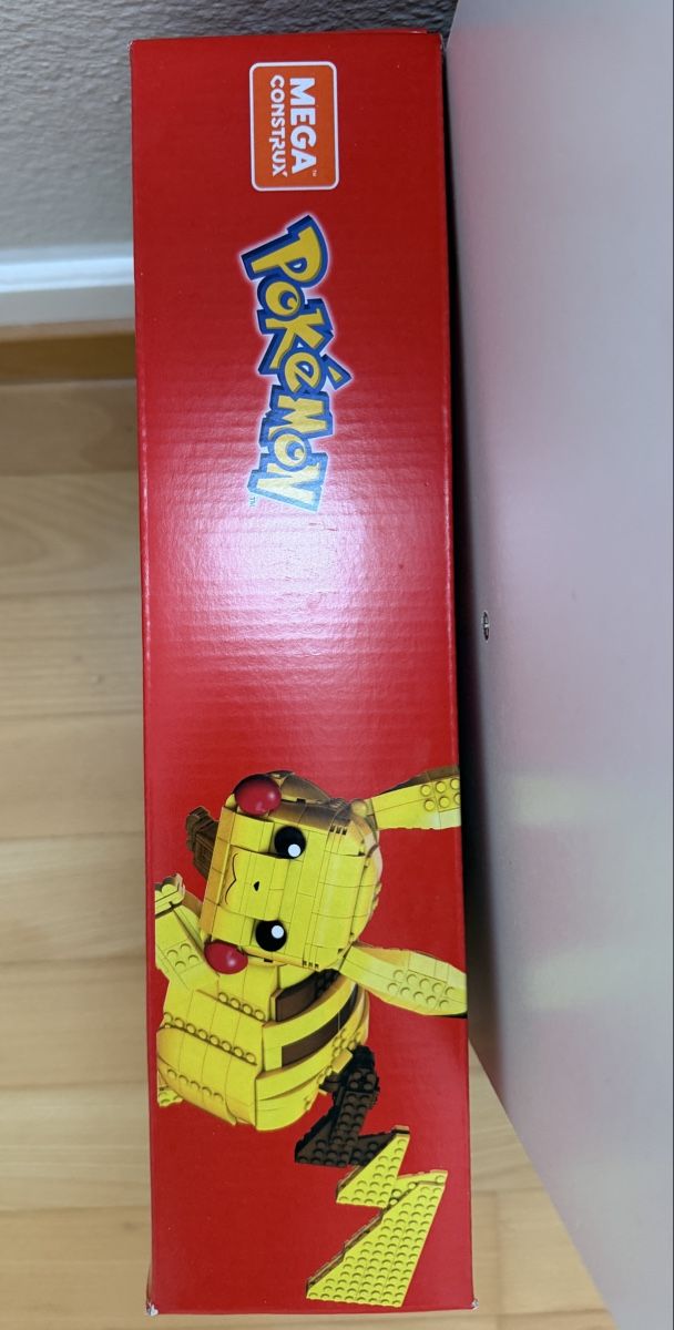 Mega Kit di costruzioni: POKÉMON Mega Construx Pikachu Baustein-Set 825 Teile – Nuovo e nell'imballaggio originale da Brunnen venduto da Eldra 2