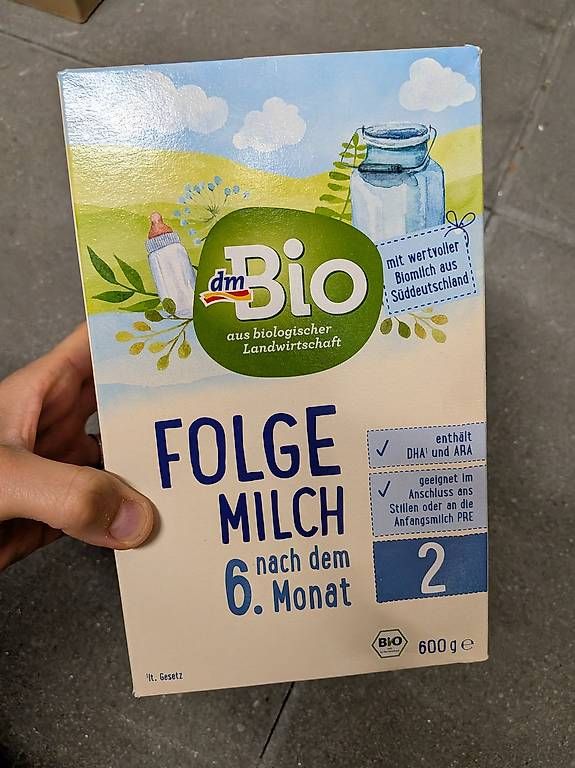 Baby-Mahlzeiten: Dmbio Folgemilch 2 – Gebraucht aus Zürich von han_vs9p
