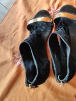 Damenschuhe Sandalen  alles Leder gr. 39  flach