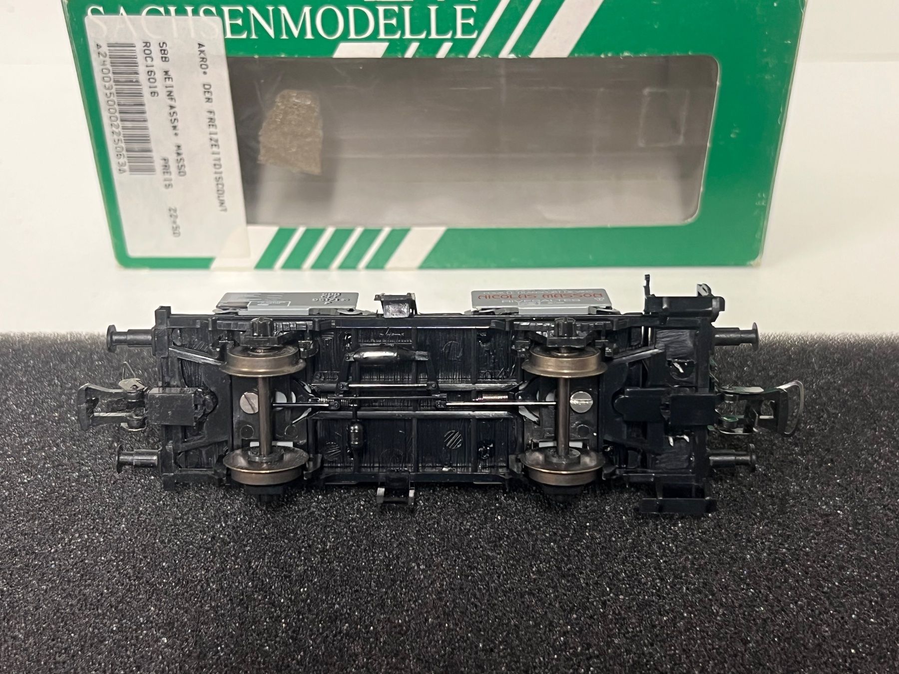 Modellini di ferrovie: SACHSEN MODELLE 16016 SBB  Weinfasswagen MASSON H0 DC – Nuovo (secondo la descrizione) da Geroldswil venduto da TopTrain54 6
