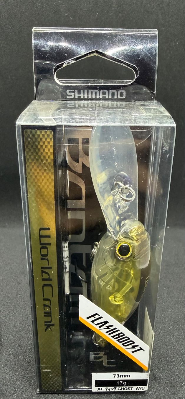 Shimano Esche: Shimano Bantam World Crank 73F AR-C Flash Boost – Nuovo e nell'imballaggio originale da Widnau venduto da Fishingtackle_Oggy
