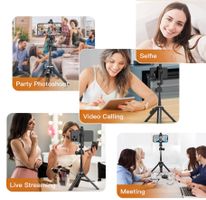 Selfie Stick Stativ, 40 Zoll Ausziehbarer Selfie Stick