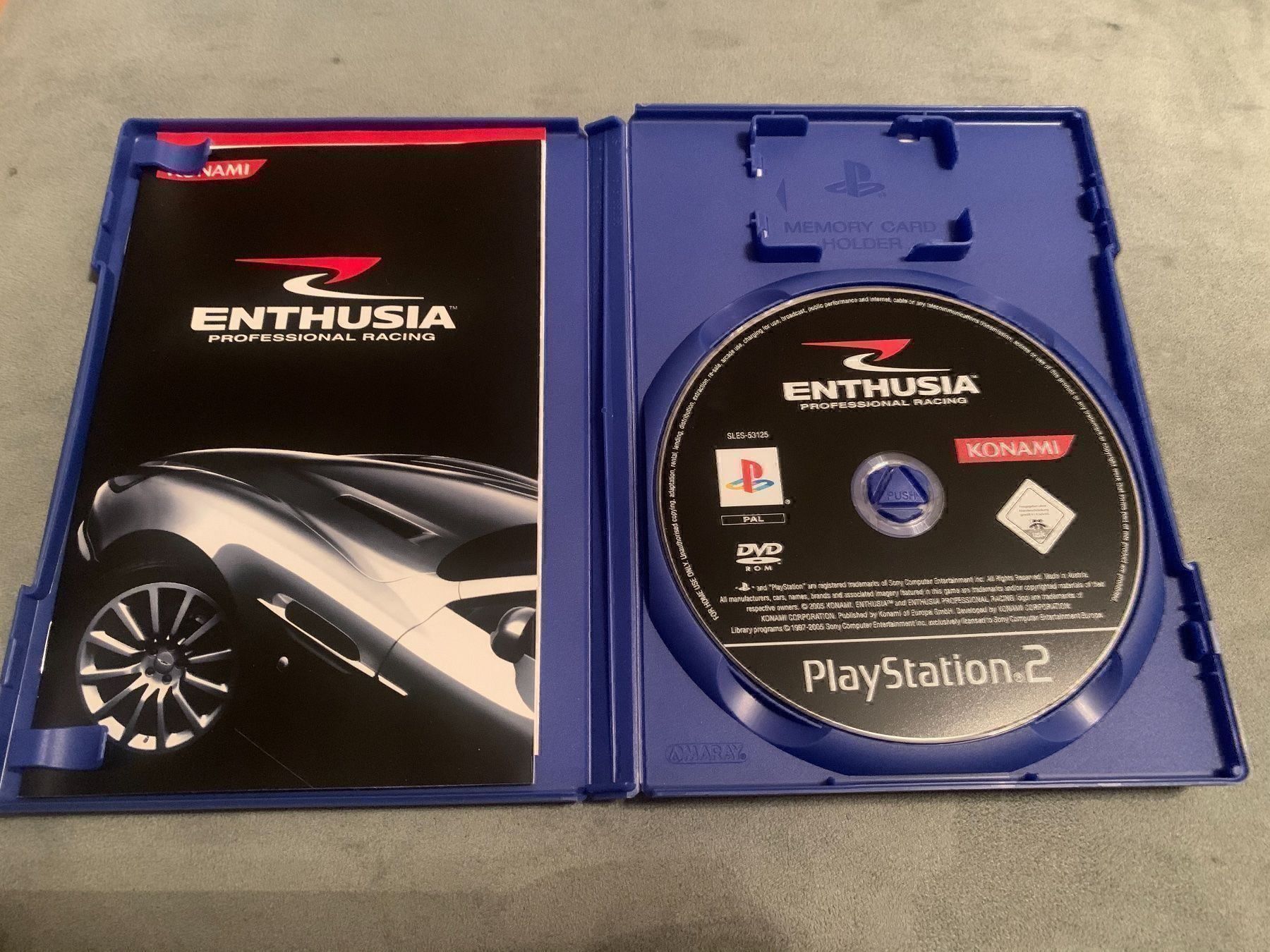 Giochi: Konami Enthusia PS2 Game – Usato da Schaffhausen venduto da raphael_95 1