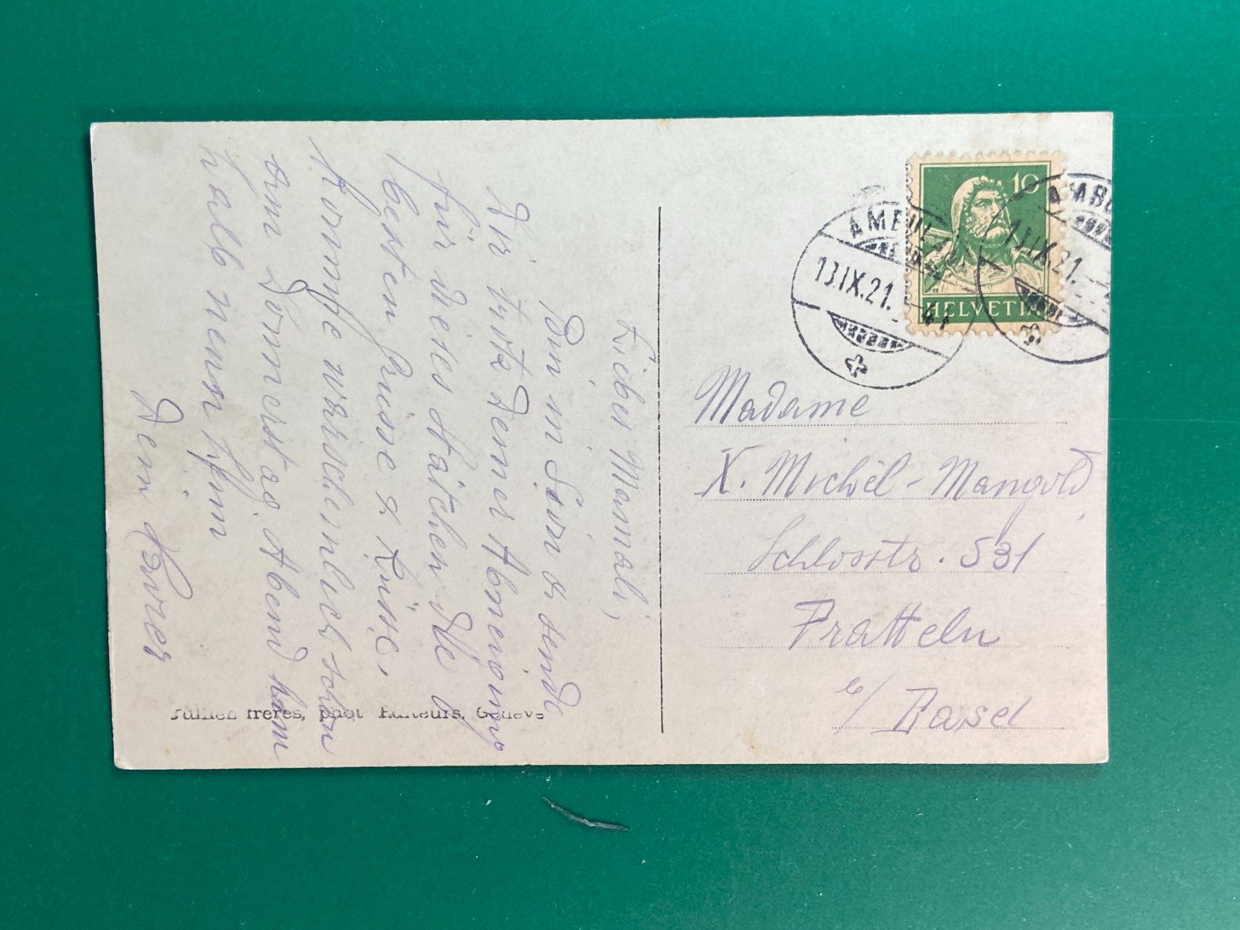 Cartoline postali: Chalets valaisans – Usato da Steg VS venduto da _vinci_ 1