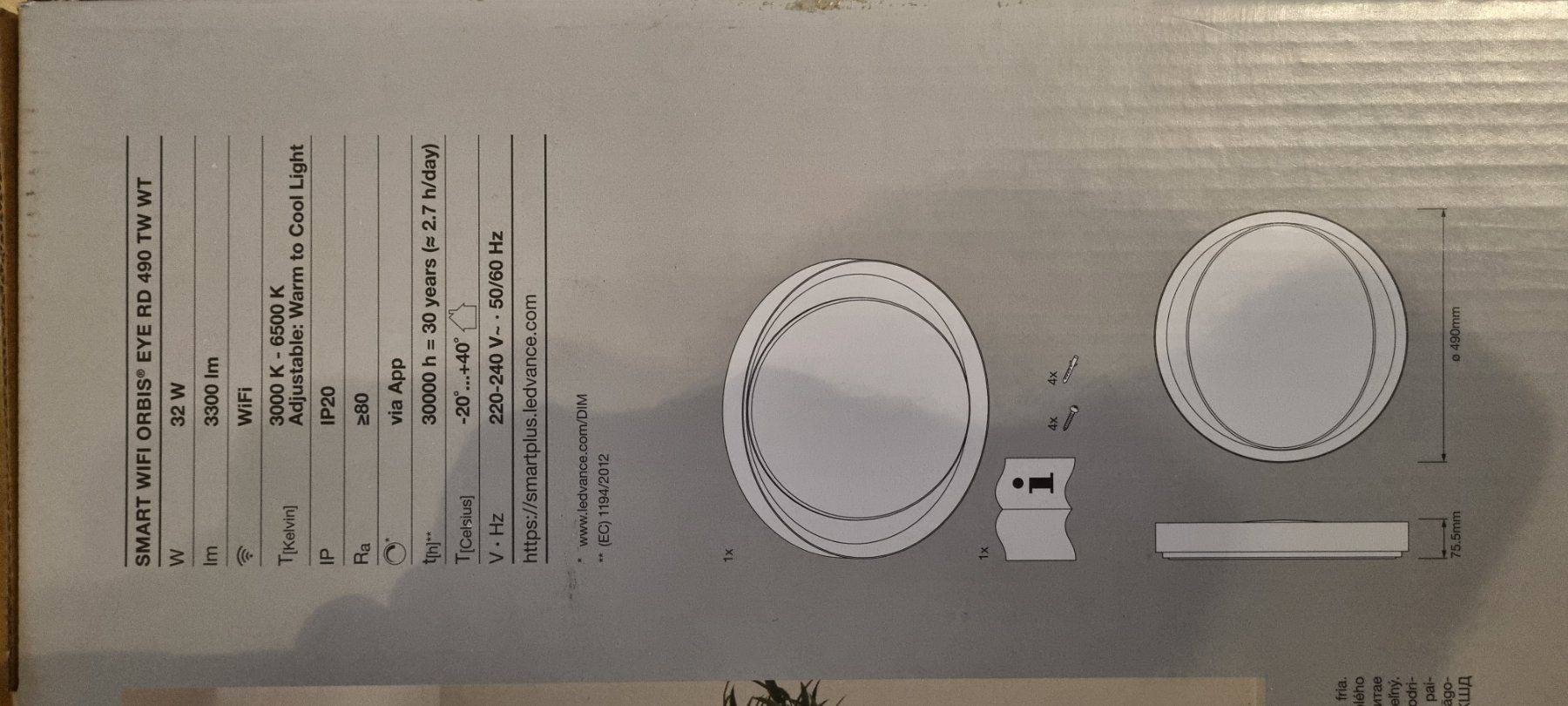 Lampadari & plafoniere: LED-Deckenleuchte – Nuovo e nell'imballaggio originale da Embrach venduto da Stellino01 1