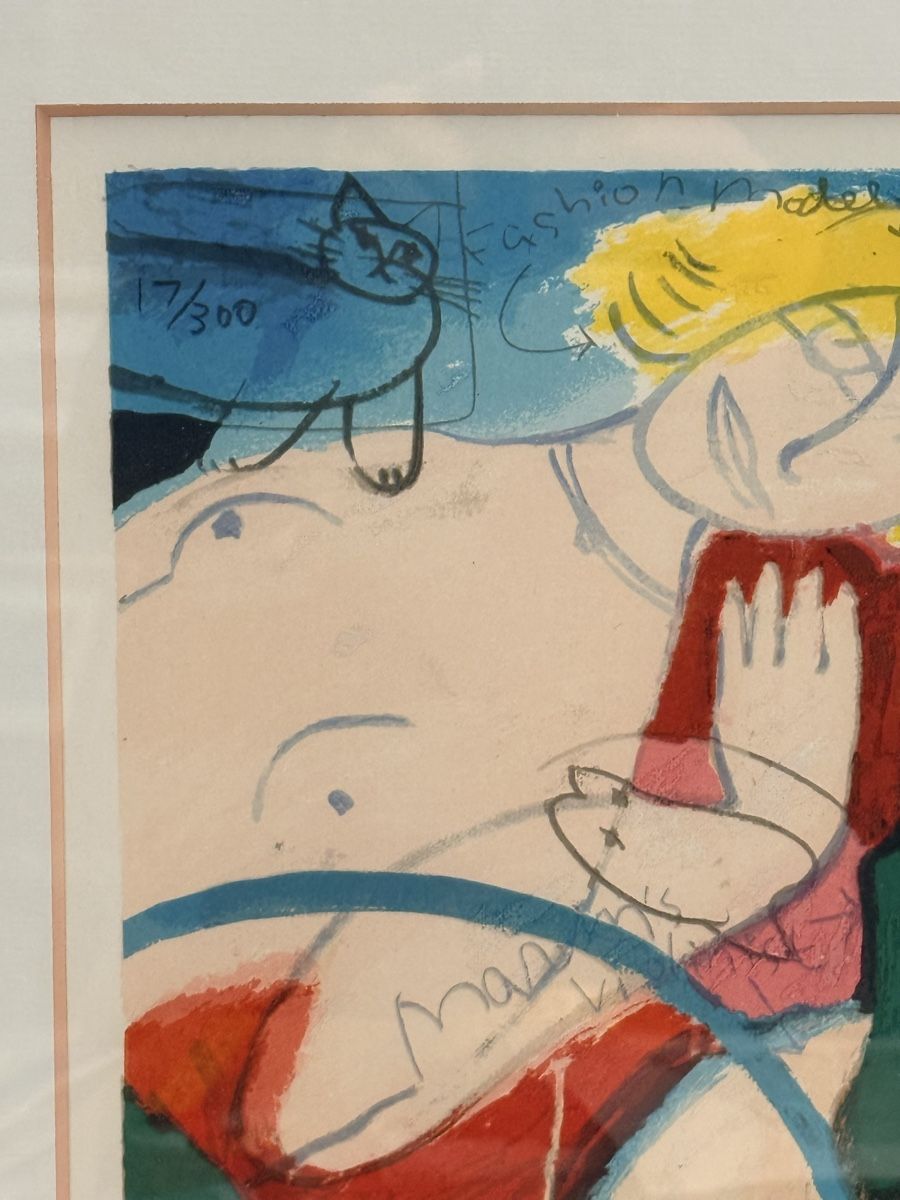 Grafiken & Lithographien: Michael LEU (1950) - Farblithographie – Gebraucht aus Solothurn von NUVICO 7