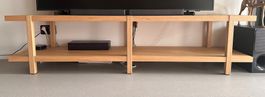 Solid Oak TV Stand/ Fernsehständer