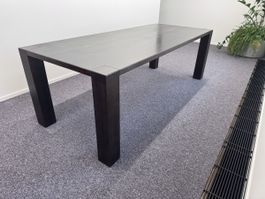 Ess- oder Sitzungstisch Buche Wenge gebeizt