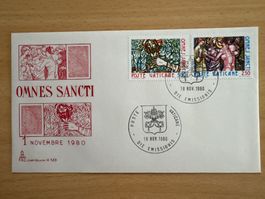 Vatikan Briefmarke, 18. November 1980, Top Zustand!