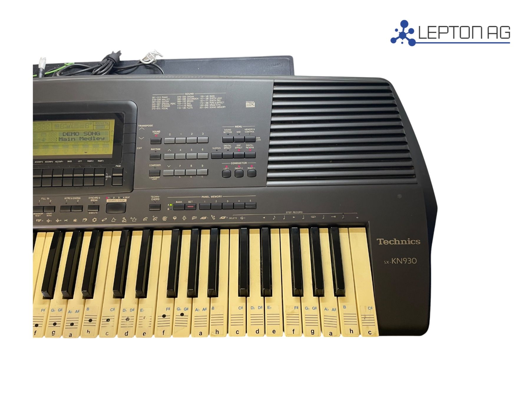 Technics Strumenti musicali: Technics SX KN930 Keyboard – Usato da Niederdorf venduto da LeptonAG 2
