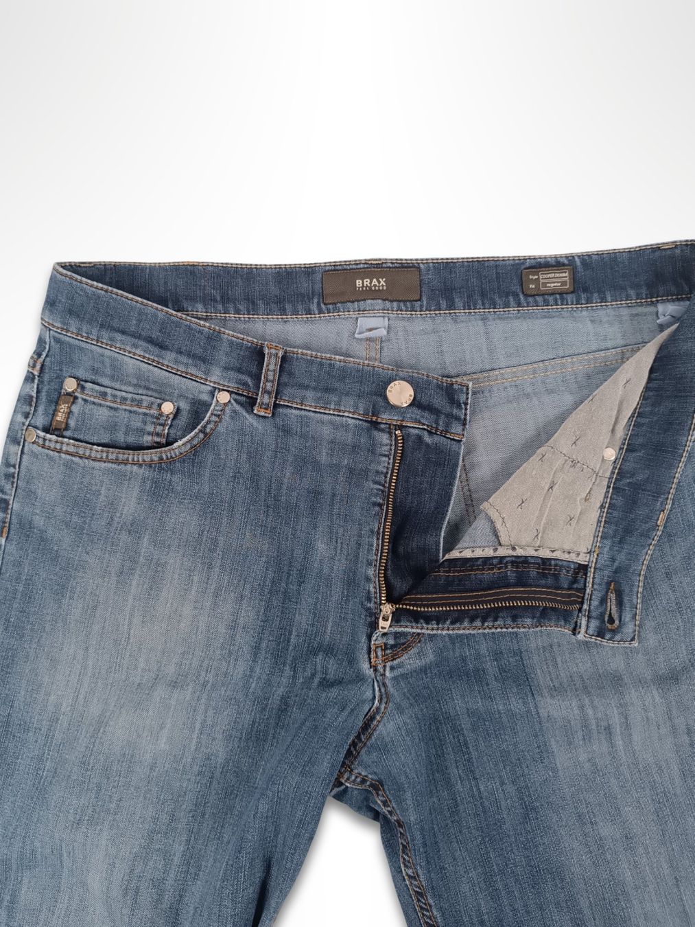 Brax Jeans: BRAX Blaue Jeanshose – Usato da Suhr venduto da Restwert_Suhr 2