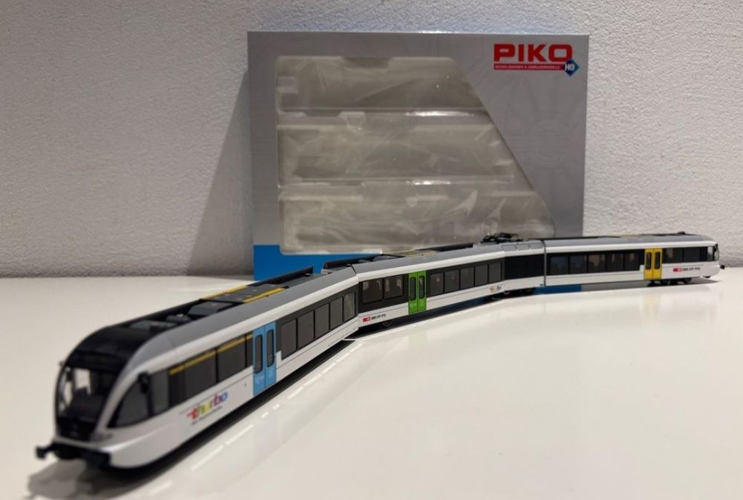 Piko Modellini di ferrovie: H0 Piko Gtw 2/8  SBB Thurbo, AC Digital – Nuovo (secondo la descrizione) da Müllheim Dorf venduto da Erdal12 2