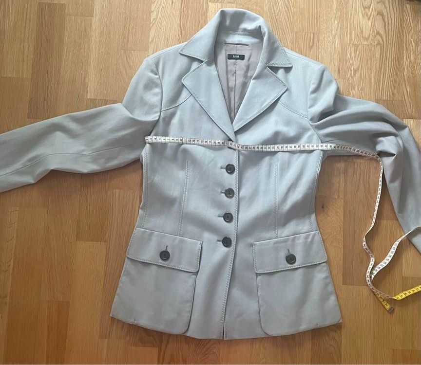 Hugo Boss Jacken: Hugo Boss Blazer , Gr. 38, Eisblau, gut erhalten – Gebraucht aus Gais von Sinclair3 1