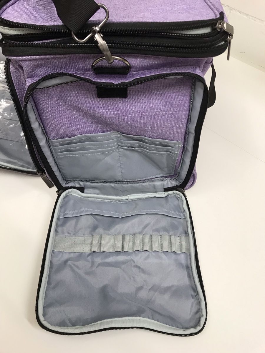Borse: Stricktasche mit vielen Fächern/Unterteilungen – Usato da Neuenhof venduto da SiWiKel 1