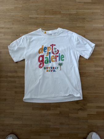 Gallery Dept T-Shirt weiss Grösse S guter Zustand