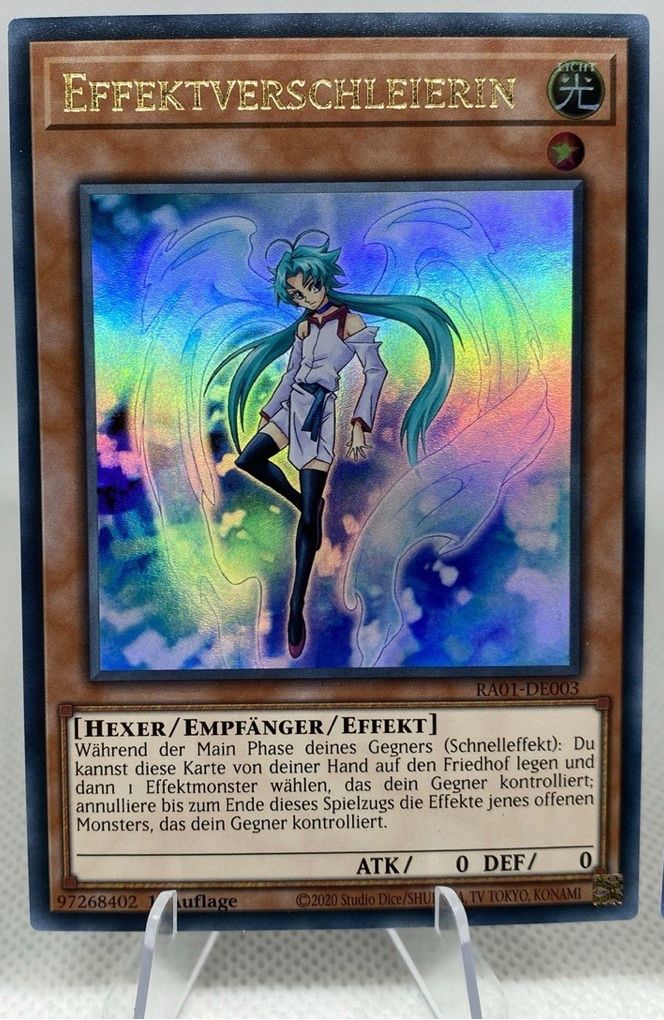 Yugioh Carte collezionabili: YuGiOh Effektverschleierin – Nuovo (secondo la descrizione) da Altstätten SG venduto da ChangeMaker