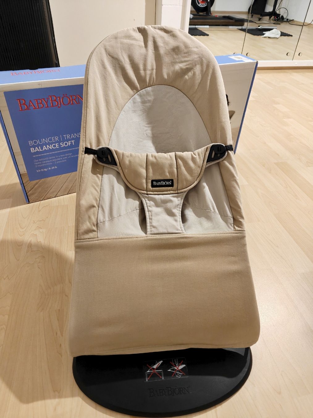 Babybjörn Sdraiette & Sdraiette a dondolo: BabyBjörn Bouncer Balance Soft – Usato da Steinhausen venduto da Olga.S 2