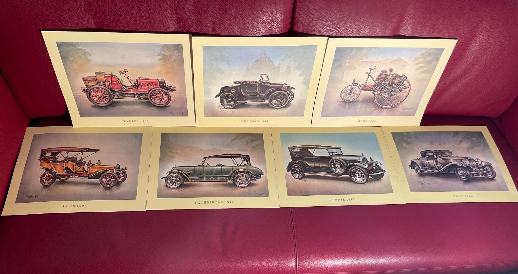 Foto & Immagini: Oldtimer Kunstdruck Vintage Poster Plakat Bild 41x33 cm – Nuovo e nell'imballaggio originale da Langendorf venduto da zloker