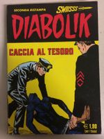 DIABOLIK # 144 CACCIA AL TESORO Seconda ristampa Swiss