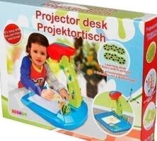 Zeichnungsprojektor 19-teilig mit Tisch, Bildervorlagen usw.