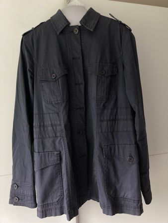 Navyboot Jacke / Damen / Gr. 40 / Blau / Baumwolle / leicht