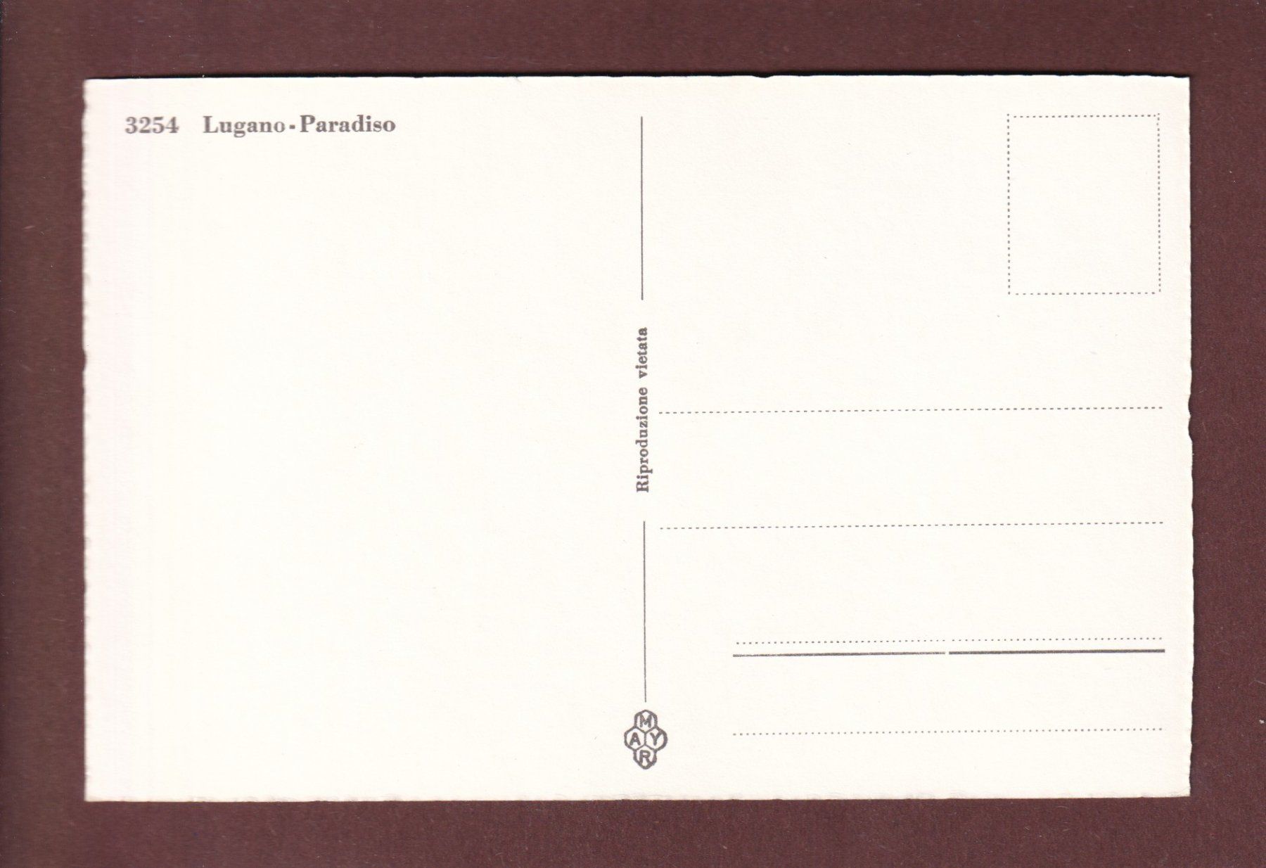 Cartoline postali: LUGANO-PARADISO – Usato da Pully venduto da nicecards-shop 1