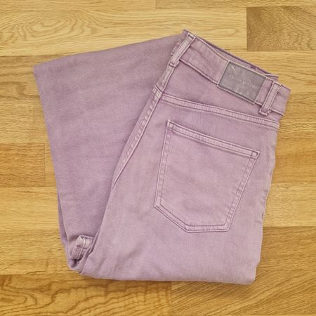Jeans lila Gr. 36 baggy Tally Weijl