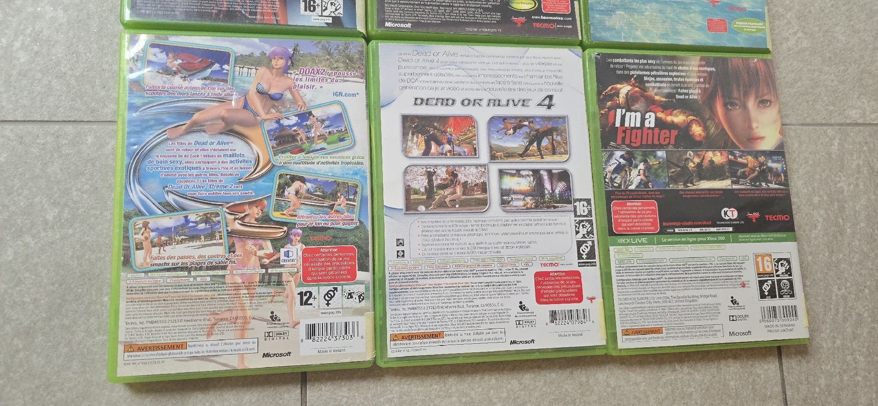 Microsoft Giochi: Dead or Alive 1,2,3,4,5, Treme Xbox – Usato da Le Noirmont venduto da desoto55 1