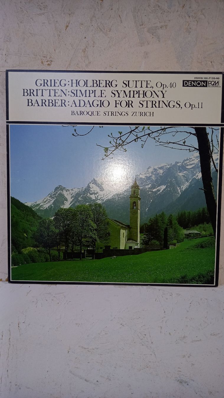 Dischi in vinile: DENON LP Grieg Holberg Suite Op.40 PCM – Usato da St. Gallen venduto da Bir_Rer
