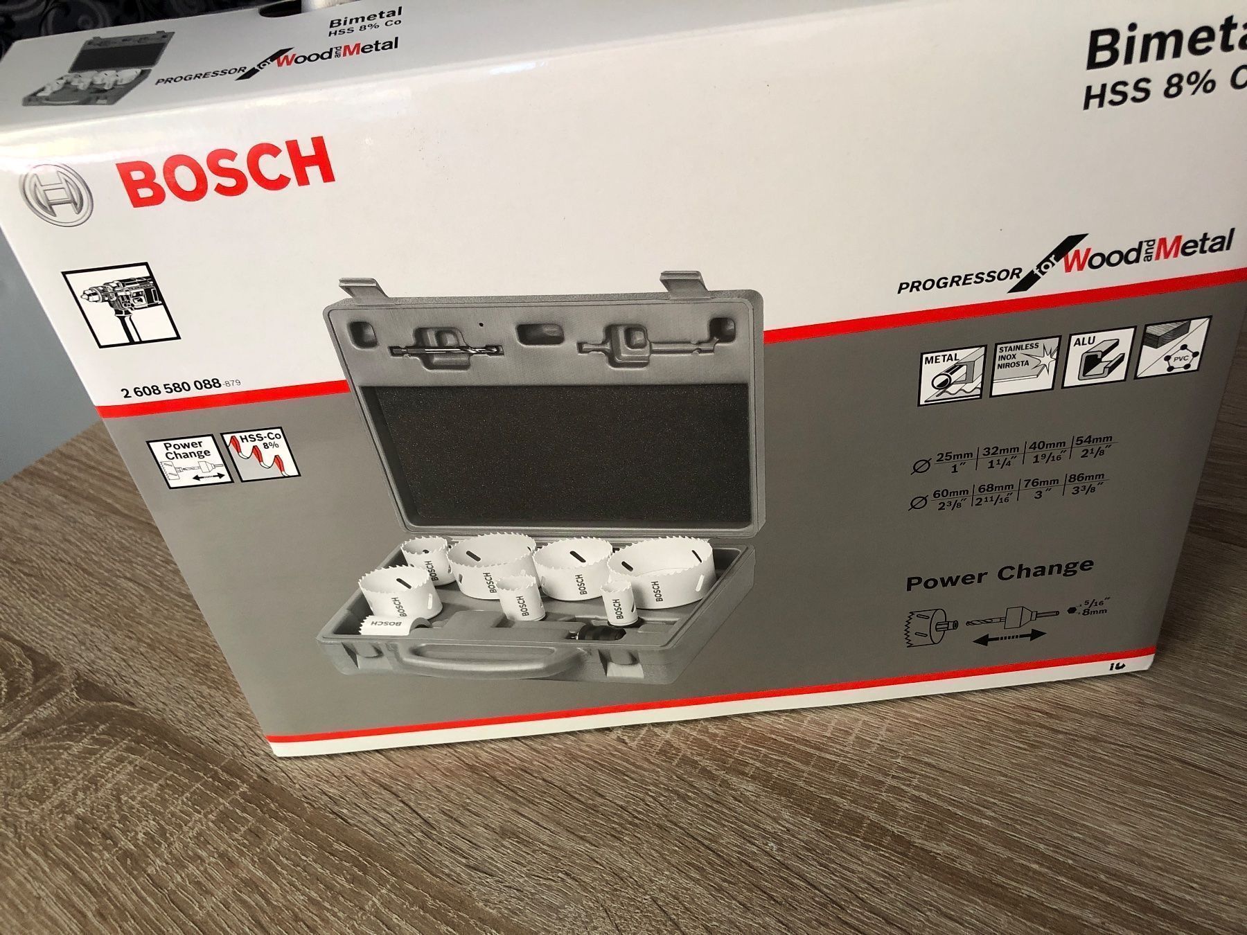 Bosch Tutti gli attrezzi: Bosch Lochsägen-Set Progressor Power Change 12teil Bimetall – Nuovo e nell'imballaggio originale da Zürich venduto da Alibaba1234 3