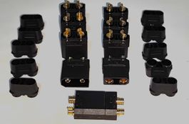 Verkaufe 5 * XT90H Stecker & 5 * XT90H Kupplungen Schwarz